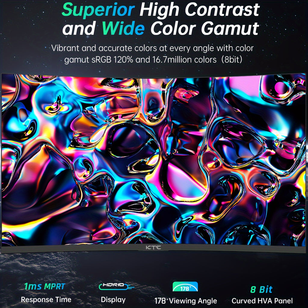 27 Inch Curved Gaming Monitor 170Hz