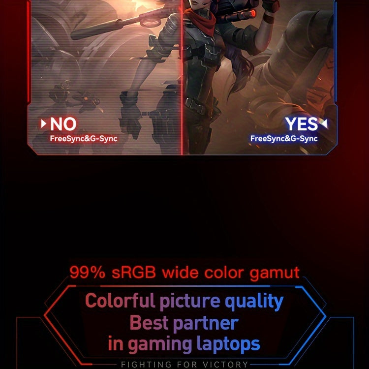 HKC VG255KM 24.5" Gaming Monitor - 240Hz, 1MS Response, High Color Gamut, HD Desktop Display with Tilt Adjustment