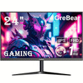 24 Inch FHD 1080P IPS Gaming Monitor Plus - Fast 165Hz Refresh Rate, 1ms Response Time, FreeSync Technology, 100% sRGB Color Gamut, HDR Support, HDMI and DP Connectivity, Built-in Speaker, Tilt Adjustable, VESA Mountable - Id
