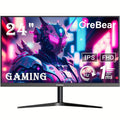 165/144Hz Gaming Monitor 24 Inch - FHD 1080P IPS Screen 1ms (GTG) Home Office Computer Display, FreeSync Technology, 100% sRGB, HDR, HDMI, DP, Built-in Speaker, Tilt Adjustable, 100×100 mm VESA