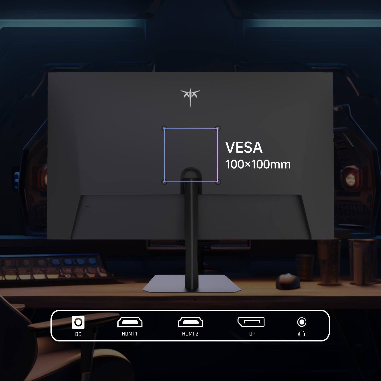 KTC 24.5'' Gaming Monitor 180Hz, Fast Ips 1080P 1 Ms, 128%sRGB HDR10, Freesync, HDTV X 2/DP X 1, VESA, Tilt Adjustable, Xbox PS5 Switch (HDMI Cable Included)