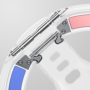 EWA Compatible with MagSafe Wireless Charging Phone Grip Stand with Silicone Finger Strap Removable Magnetic Ring Holder