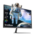GreBear 24/27" FHD IPS Gaming Monitor - 1080P, 75Hz Refresh Rate, 99% SRGB, Low Blue Light, Anti-Glare LED Desktop Display with HDTV/VGA/Audio, Freesync & Tilt Adjustment