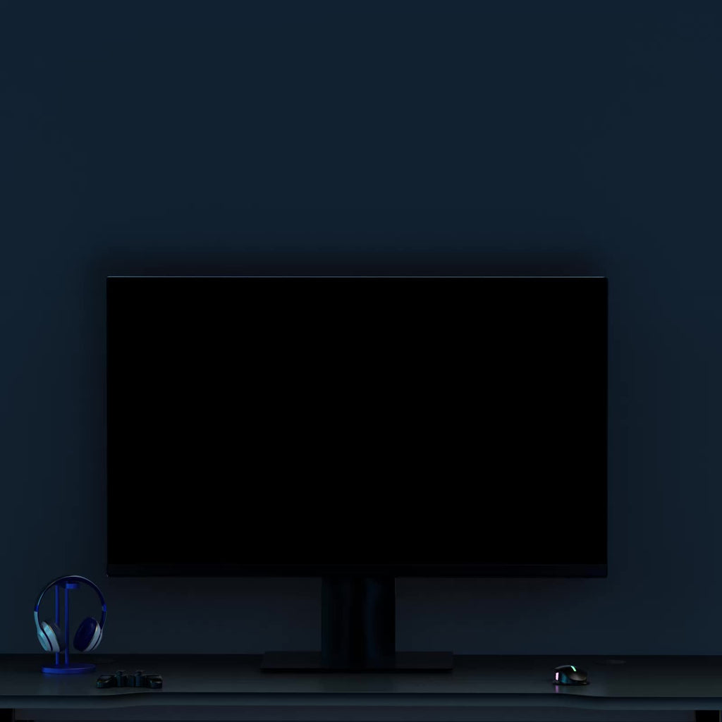 27" Assurged Ambience Display Screen Light - LED Backlit Gaming Monitor with Real-Time RGB+IC Ambient Lighting, Screen Color & Music Sync, High Frame Rate, USB Interface for Desk Gaming - Immersive Gaming Experience