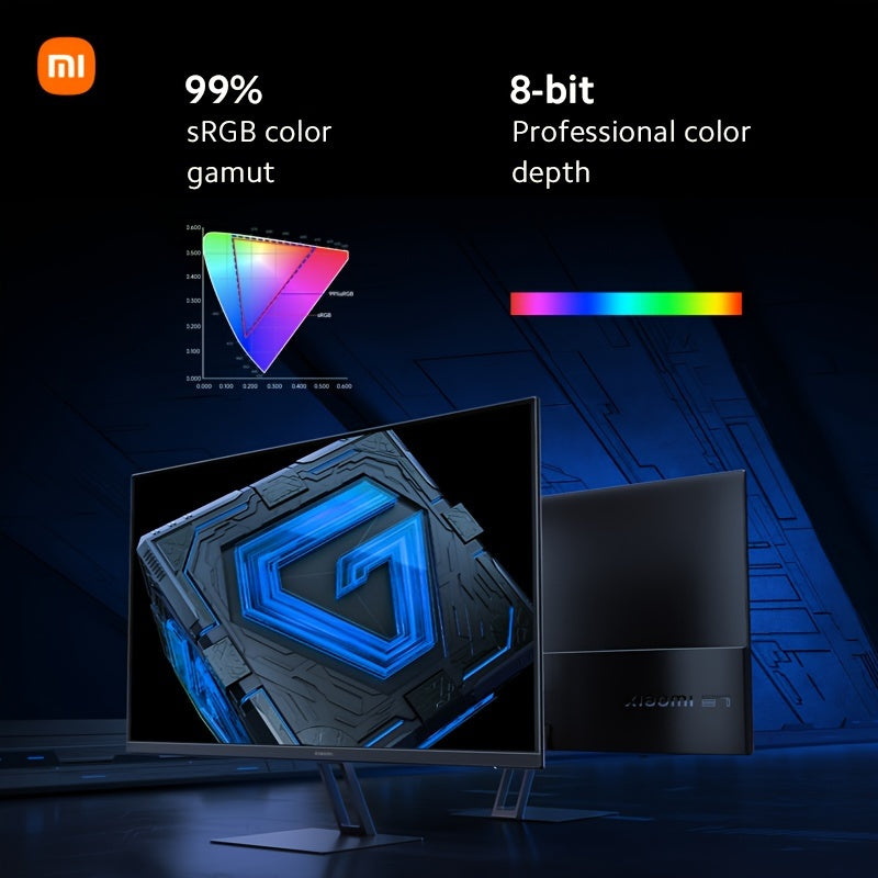 [Gaming Monitor] Xiaomi 27-inch Gaming Monitor | 165Hz 1ms GTG 1920*1080 Fast IPS HDR10 FreeSync Premium E<2 Professional Calibration 99% sRGB 178° Wide Angle Tilt Adjustment TUV Low Blue Light