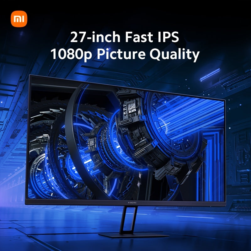 [Gaming Monitor] Xiaomi 27-inch Gaming Monitor | 165Hz 1ms GTG 1920*1080 Fast IPS HDR10 FreeSync Premium E<2 Professional Calibration 99% sRGB 178° Wide Angle Tilt Adjustment TUV Low Blue Light
