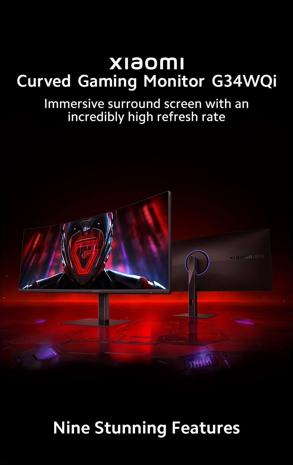 Mi 34 Inch Gaming Monitor G34WQi