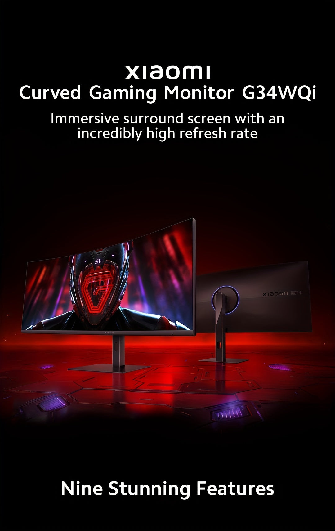 Mi 34 Inch Gaming Monitor G34WQi