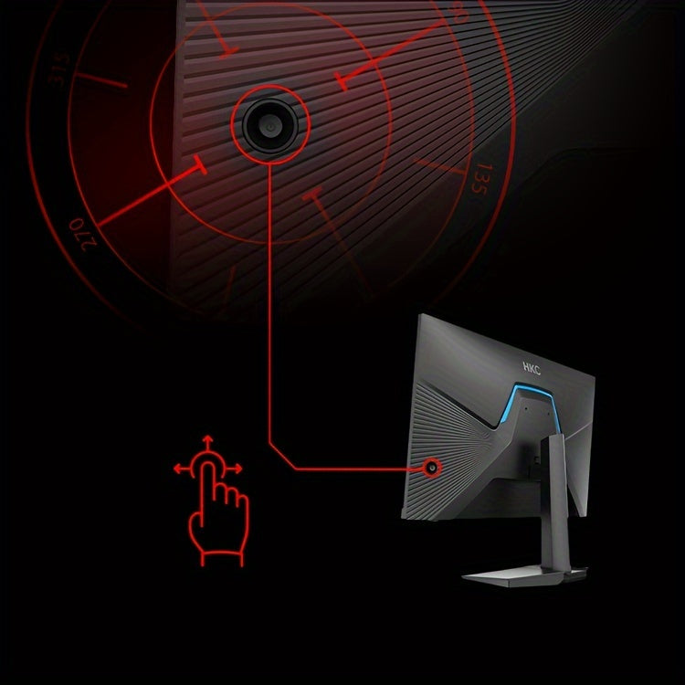 HKC VG255KM 24.5" Gaming Monitor - 240Hz, 1MS Response, High Color Gamut, HD Desktop Display with Tilt Adjustment