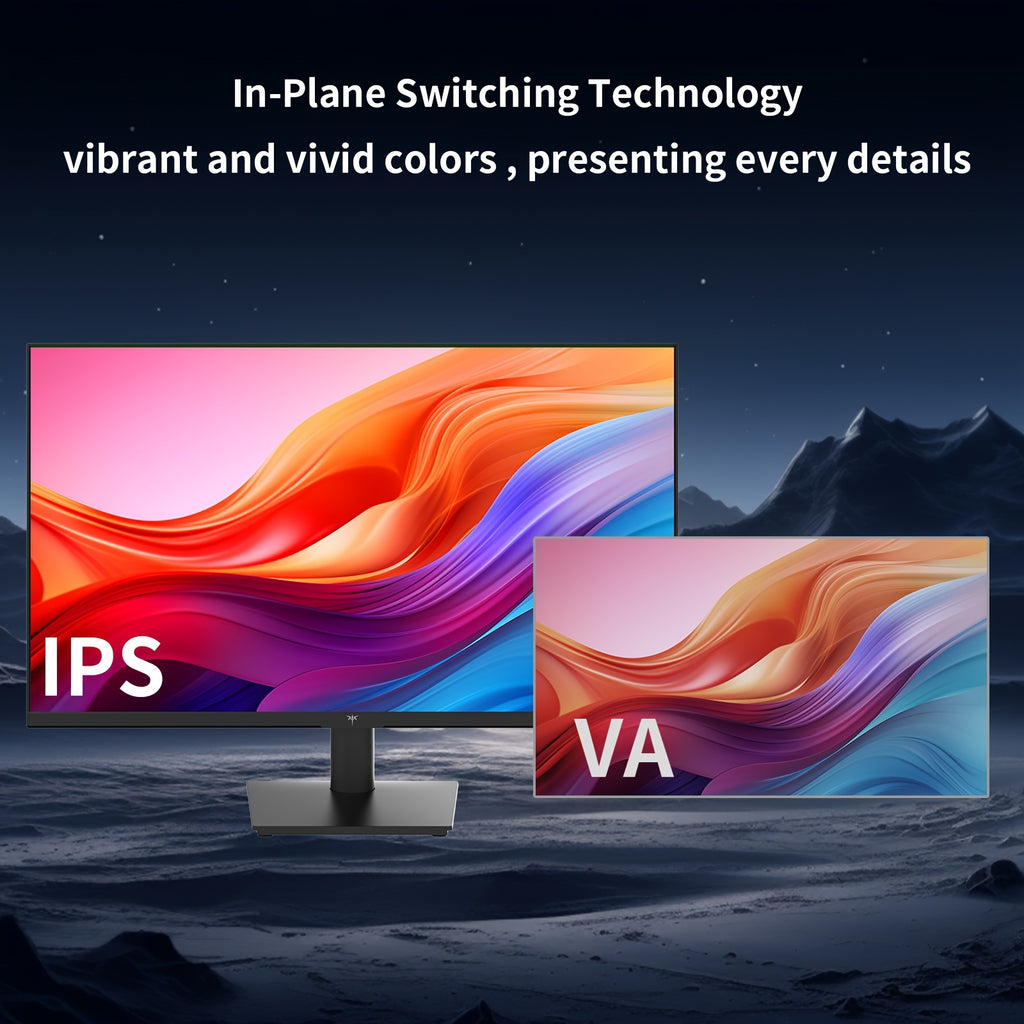 27" QHD 100Hz IPS Gaming Monitor - 2560x1440, 100% High Color Gamut, 123% SRGB, Anti-Blue Light, FreeSync & GSync, Ideal for Casual Gaming and Working