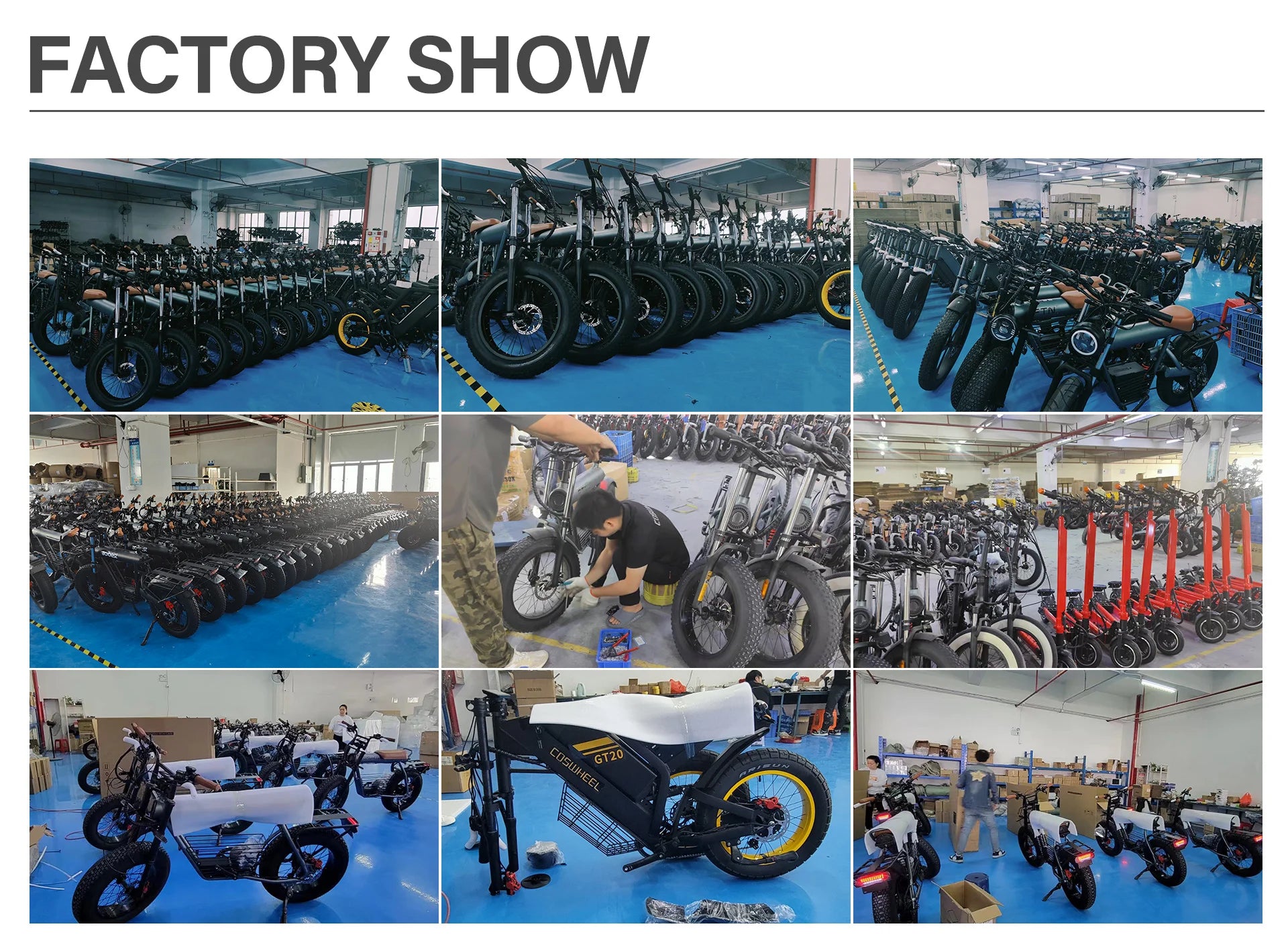 Coswheel Electric bike for Adult 2000W 60V Off-Road Motorcycle Mountain Bikes 20Inch Electric bike Fatbike Motorcycles ebike