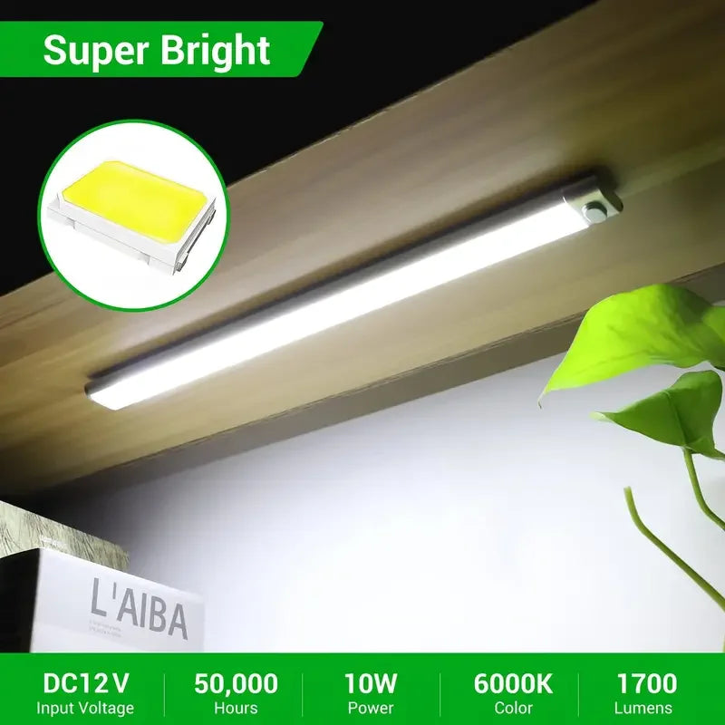 12V-80V LED Interior Light Bar Strips Ultra-Bright 120LEDs Car Reading Lights For Trailers Trucks Boats RVs Durable Work Light