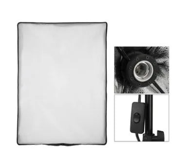 Yiscaxia 3Pack 200W Softbox Photography Lighting Kit Professional Studio Equipment for Portrait Product Shooting