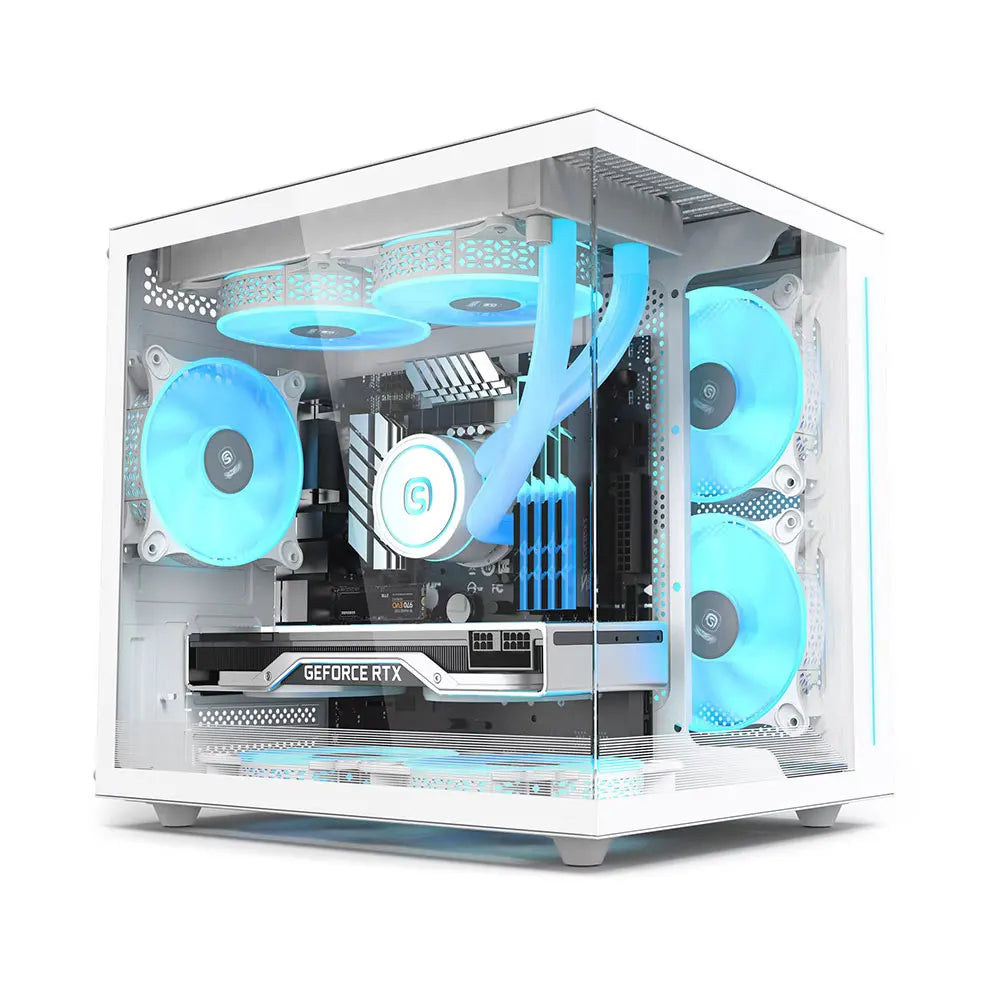 Hot Sale Skytech Prism Ii Gaming All in One Pc Desktop Amd 5600g 16gb Memory 512gb Ssd All in One Gaming Desktop Computer