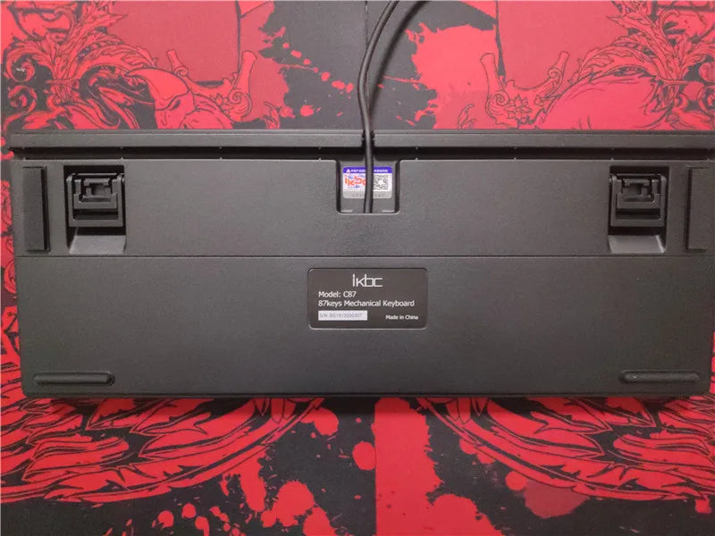 IKBC Wired C87 cherry mx Brown Red Black mechanical keyboard TKL 87 keys NKRO gaming keyboard
