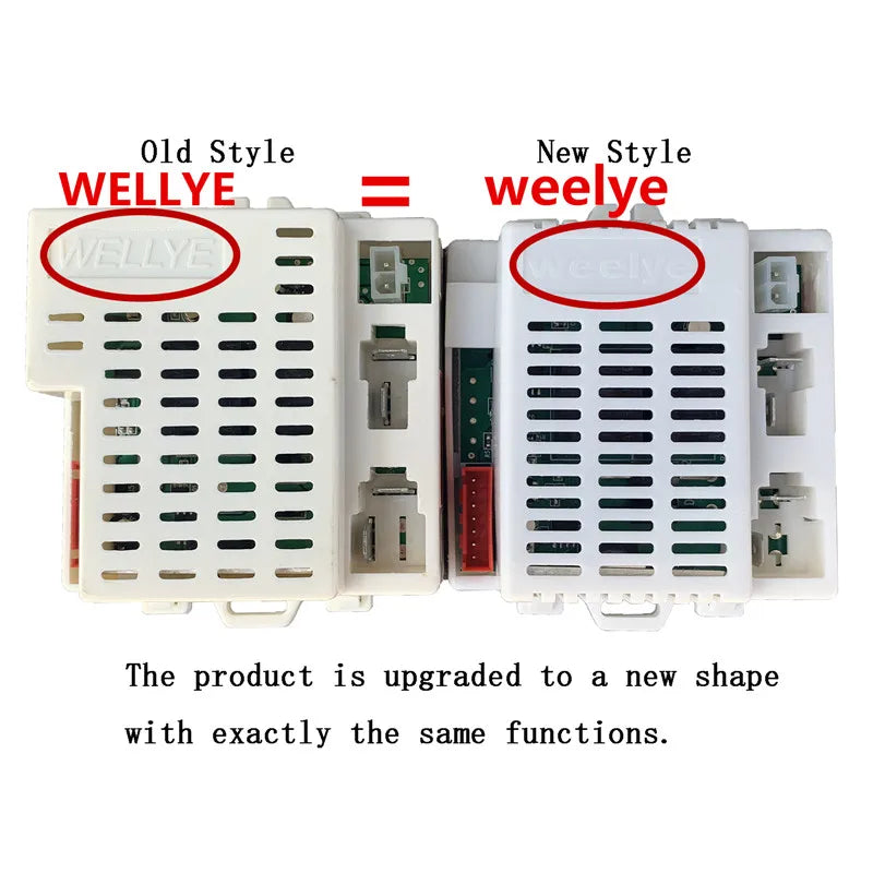 weelye RX18 12V Kids Powered Ride on car 2.4G Bluetooth Remote Control ,Receiver for Children Electric Car Replacement Parts