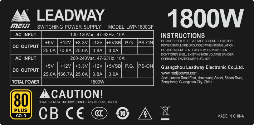 80plus  600W/650W 80Plus Gold Fully Modular PSU Computer Gaming Power Supply for Gamer PC