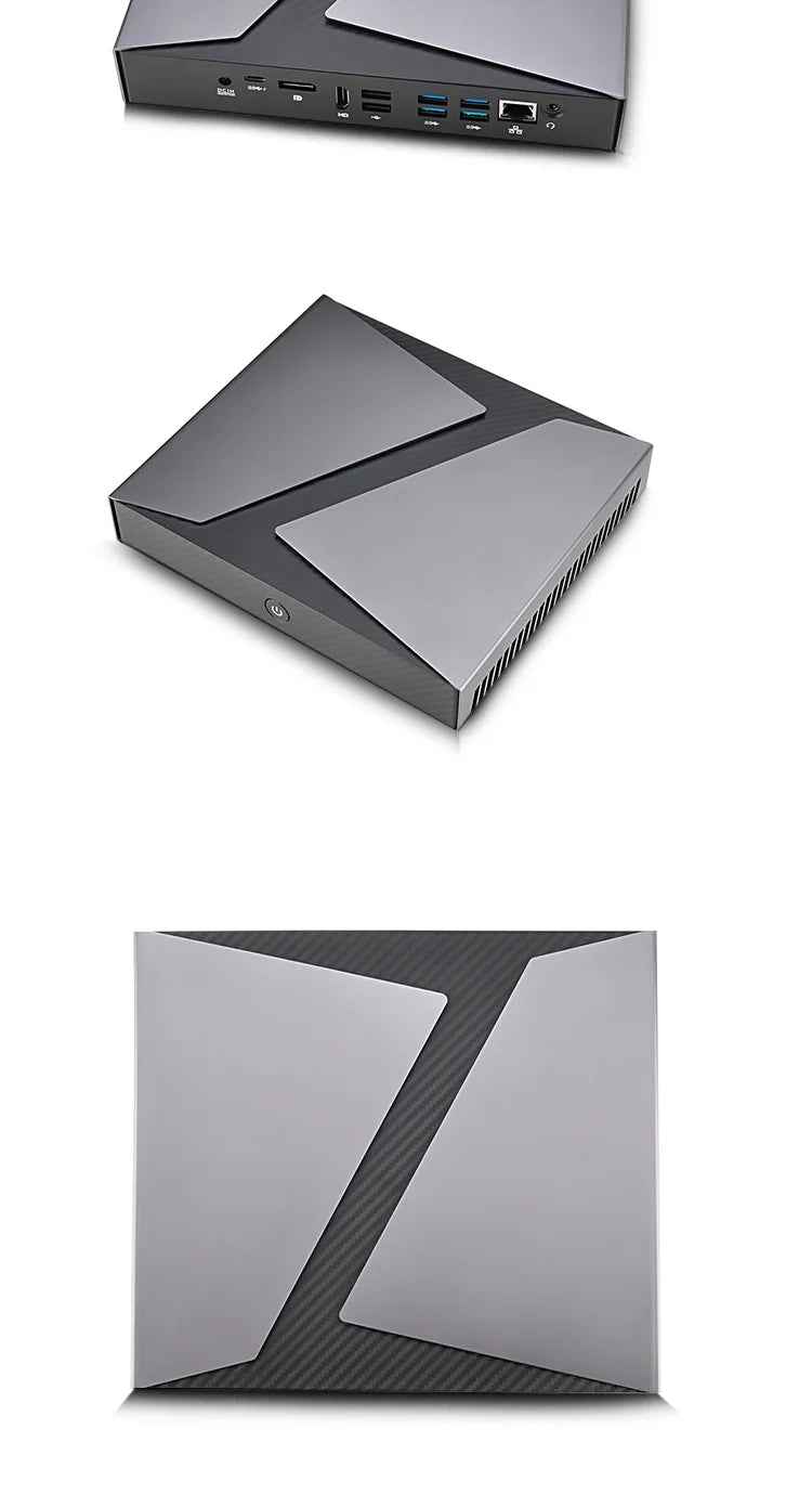 Intel Core I9-10885H GTX1650/4GB MiniPC Desktop Computer with DP for HP Win10 SATA M.2 Nvme Nano 4K Display Mini Gamer PC