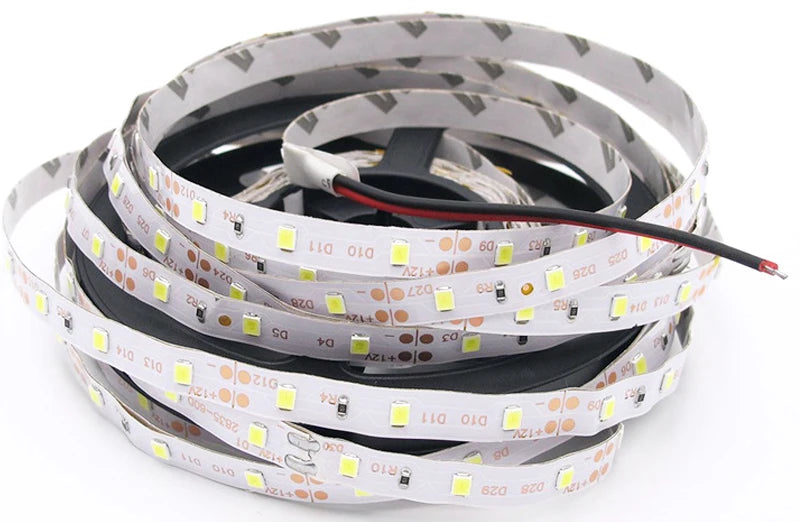 led strip lights 12v waterproof 5 cm 1-5M LED strip Decoration Garland Wire Rope Tube Line flexible Neon Light light Cigar Drive