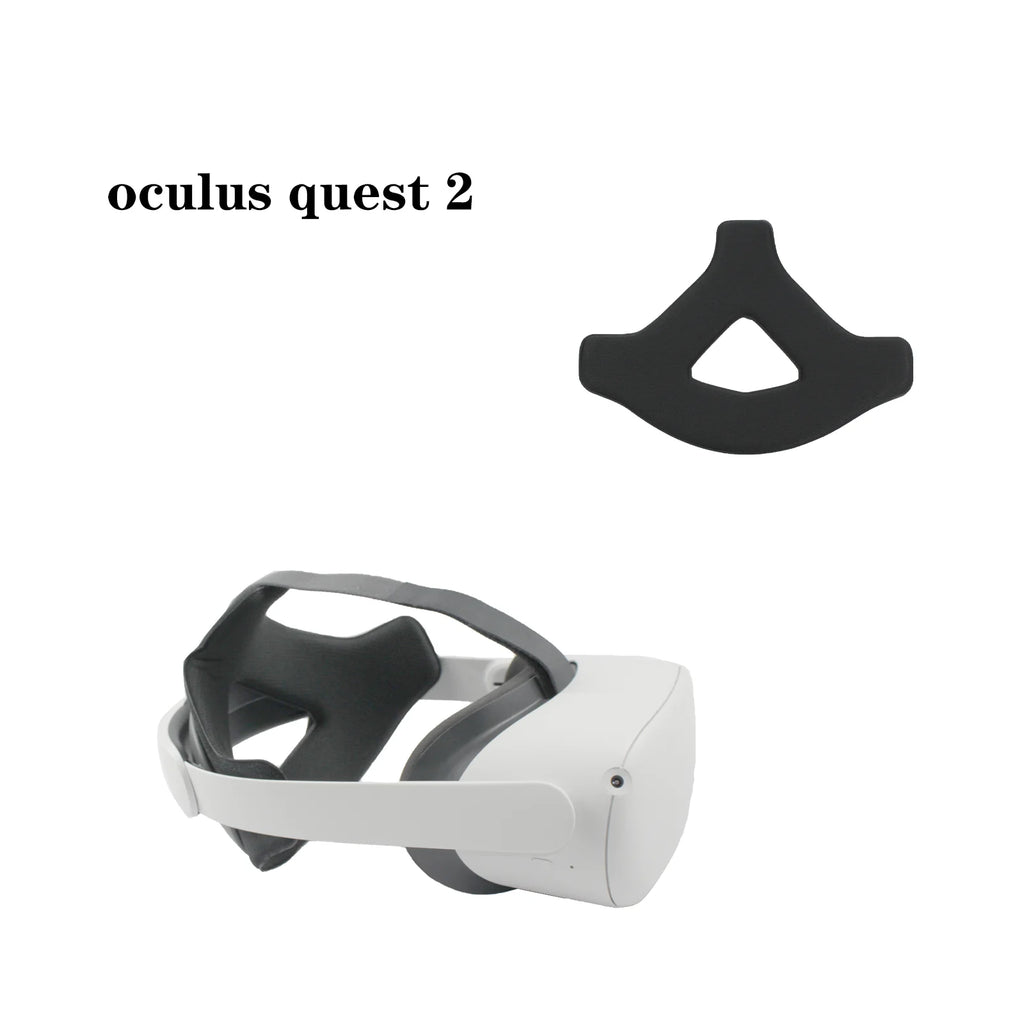 VR Headset Head Cushion Pad Headband For Oculus Quest 2 Elite Strap VR Helmet Head Pressure-relieving Strap Foam Pad Accessories