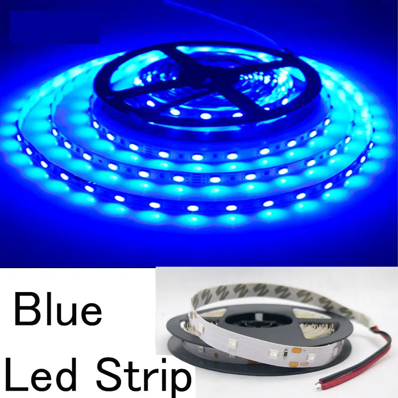 led strip lights 12v waterproof 5 cm 1-5M LED strip Decoration Garland Wire Rope Tube Line flexible Neon Light light Cigar Drive