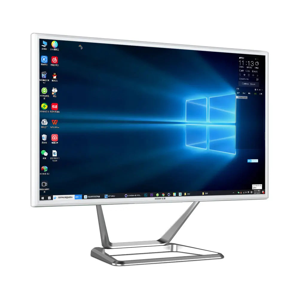 Factory Wholesale Equipment Customizable 21.5"~23.8 " Business Gaming Desktop Monoblock Barebone All in One Pc Computer