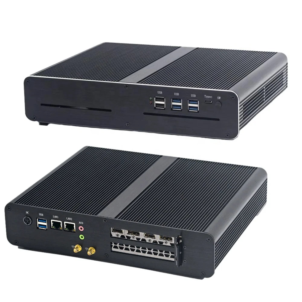 Gaming PC Mini Core I7 12650H Mini Gamer PC Nvi-dia RX6600XT RX5500XT 8G Dual DDR5 NVME SSD 4*4K Display Gaming Desktop Computer