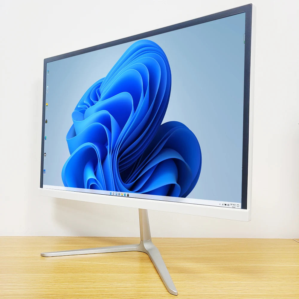 Factory Desktop Computer 23.8inch Ddr4 4g 8g Nvme 1920*1080 Ips Screen High Performance All in One Pc