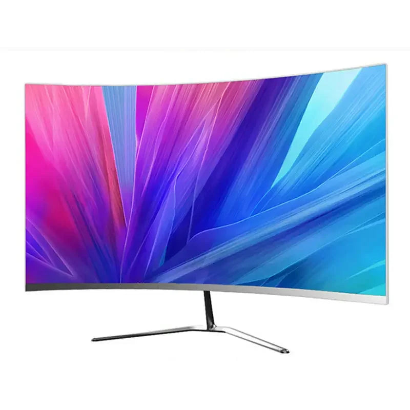 AIO Monoblock Gaming Desktop Computer  Curved Straigh Screen 24 27 32 Inch Intel Core I3 I5 I7 10th Gen Office All in One PC