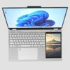 Brand New Custom Logo 15.6 Inch Intel N150 RGB Business Student 16GB 32GB DDR4 Double Monitor 512GB Touch Dual Screen Laptop