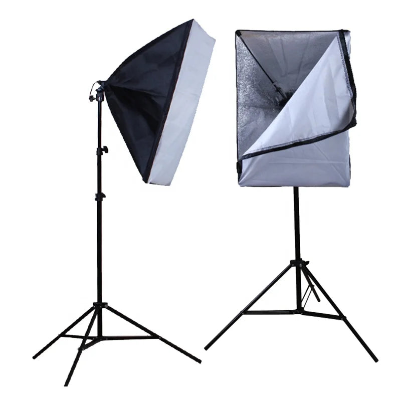 For Softbox Lighting Kit for Photo Studio Equipment to Diffuse and Fill Light for Portraits and Fashion Advertising Photo Shoots