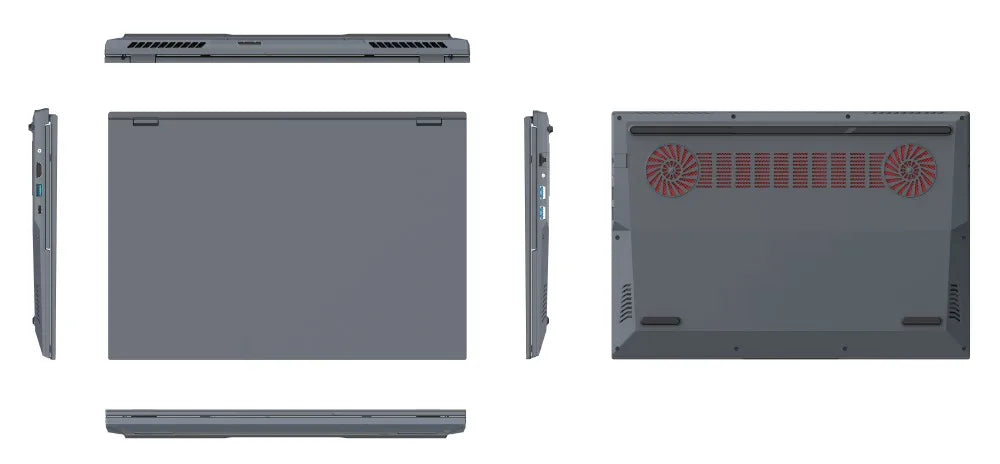Custom Logo 16+14 Inch Dual Screen Intel I7 9th Gen Laptop Win 11 16GB+512GB SSD 15.6 Inches New Metal Body OEM 1920x1200