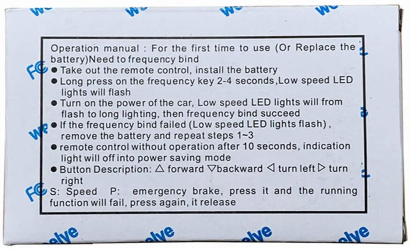 weelye RX18 12V Kids Powered Ride on car 2.4G Bluetooth Remote Control ,Receiver for Children Electric Car Replacement Parts