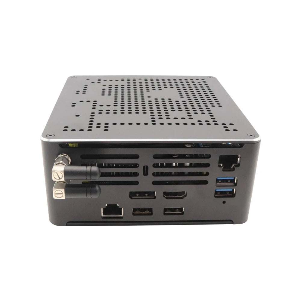 Gaming Desktop Computer Core i9 10980HK Xeon W-10885M E-2276M 2176M Mini Server PC 2*DDR4 2*NVME Dual Lan Office Design Computer