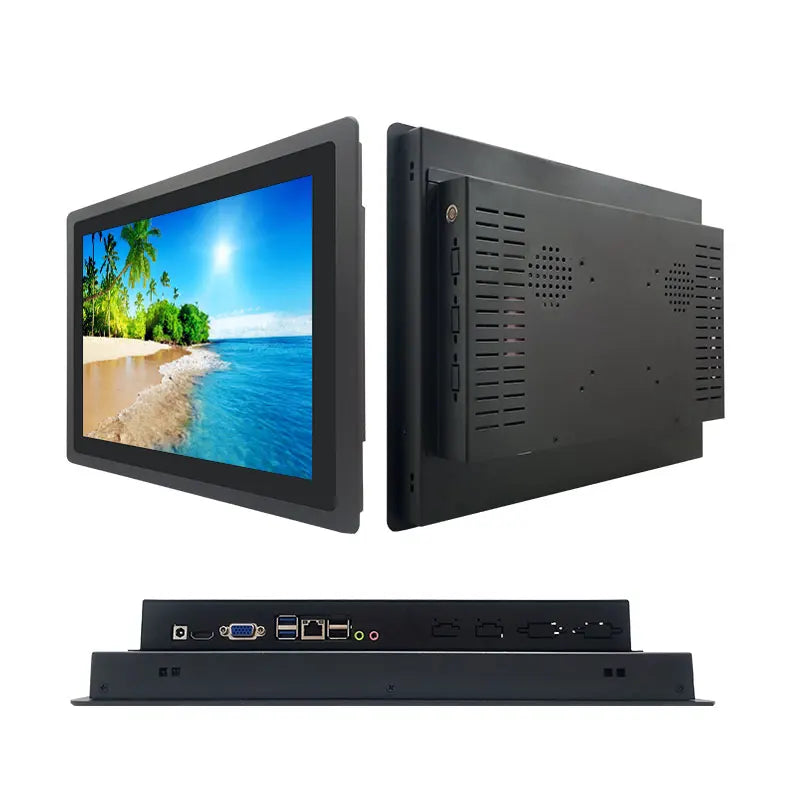19 Inch All-In-One PC Multi-touch Panel 1280*1024 Resolution Windows 10 Embedded Industrial Control Touch Screen IP65 4:3 Aspect