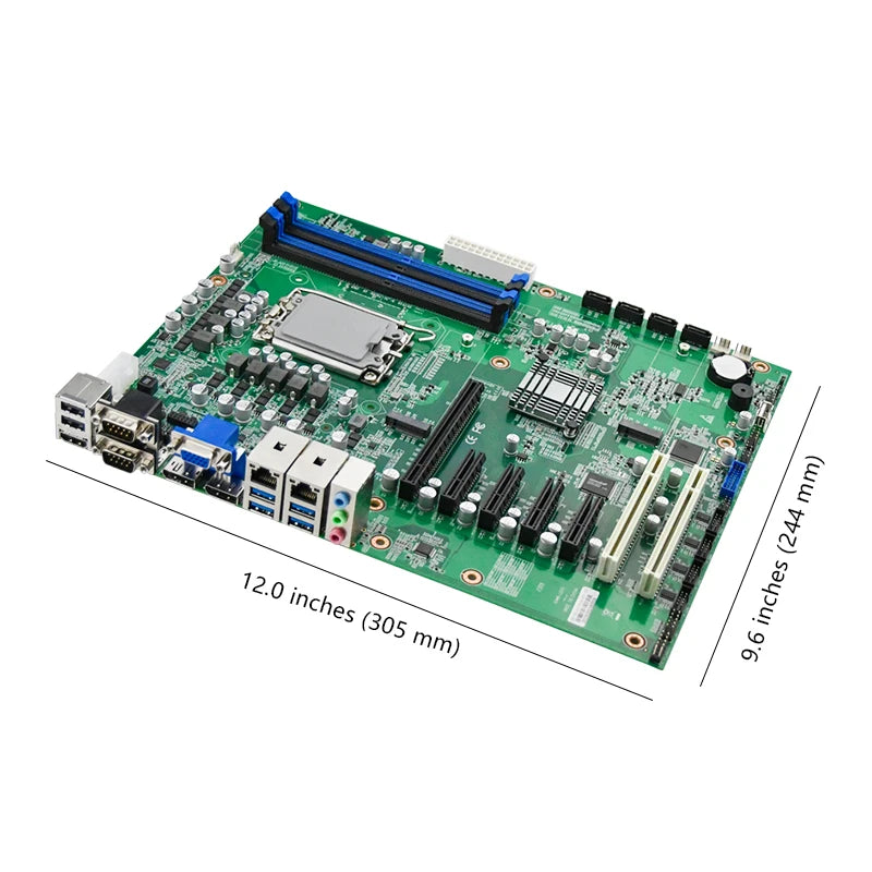 2024 Eip 10th Gen RS232 VGA for PCIEX16 Double Channel Work and Entertainment All in One PC Motherboard