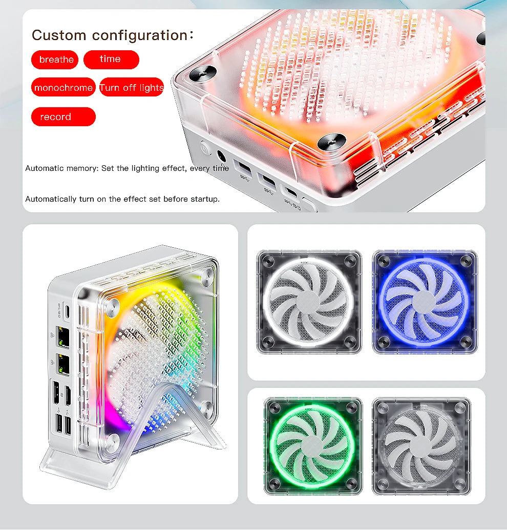 Amd R7 Pocket Gamer Mini All One PC Commercial Desktop Ryzen New CN AU US EU Plugs