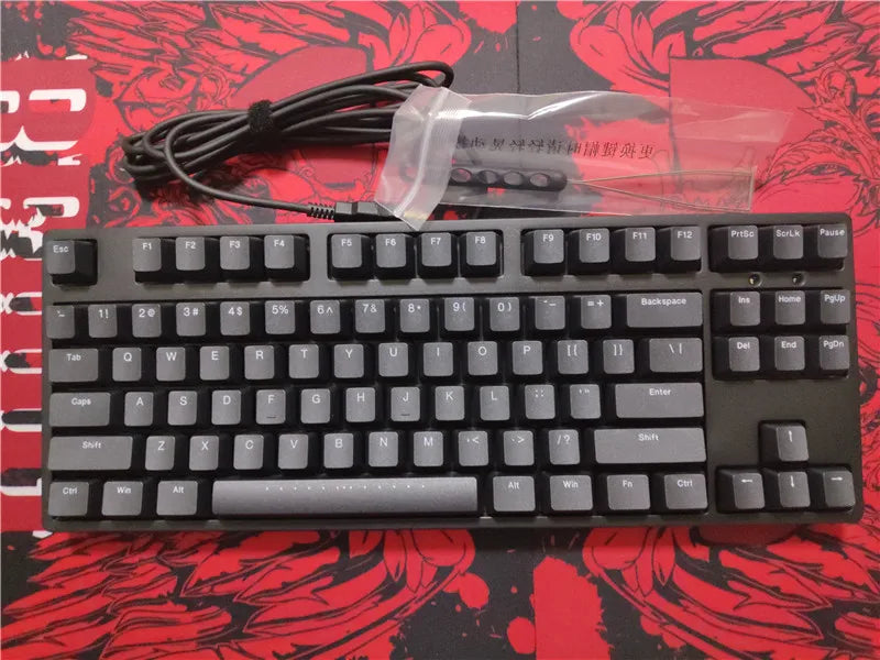 IKBC Wired C87 cherry mx Brown Red Black mechanical keyboard TKL 87 keys NKRO gaming keyboard