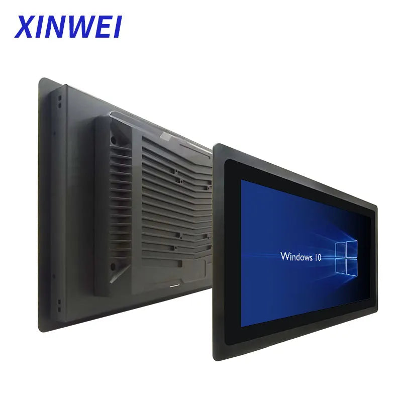 10.1 Inch Vesa Mount Industrial PC with Wide Temp Touch Screen Waterproof IP65 TFT LCD Display All-in-One Panel PC