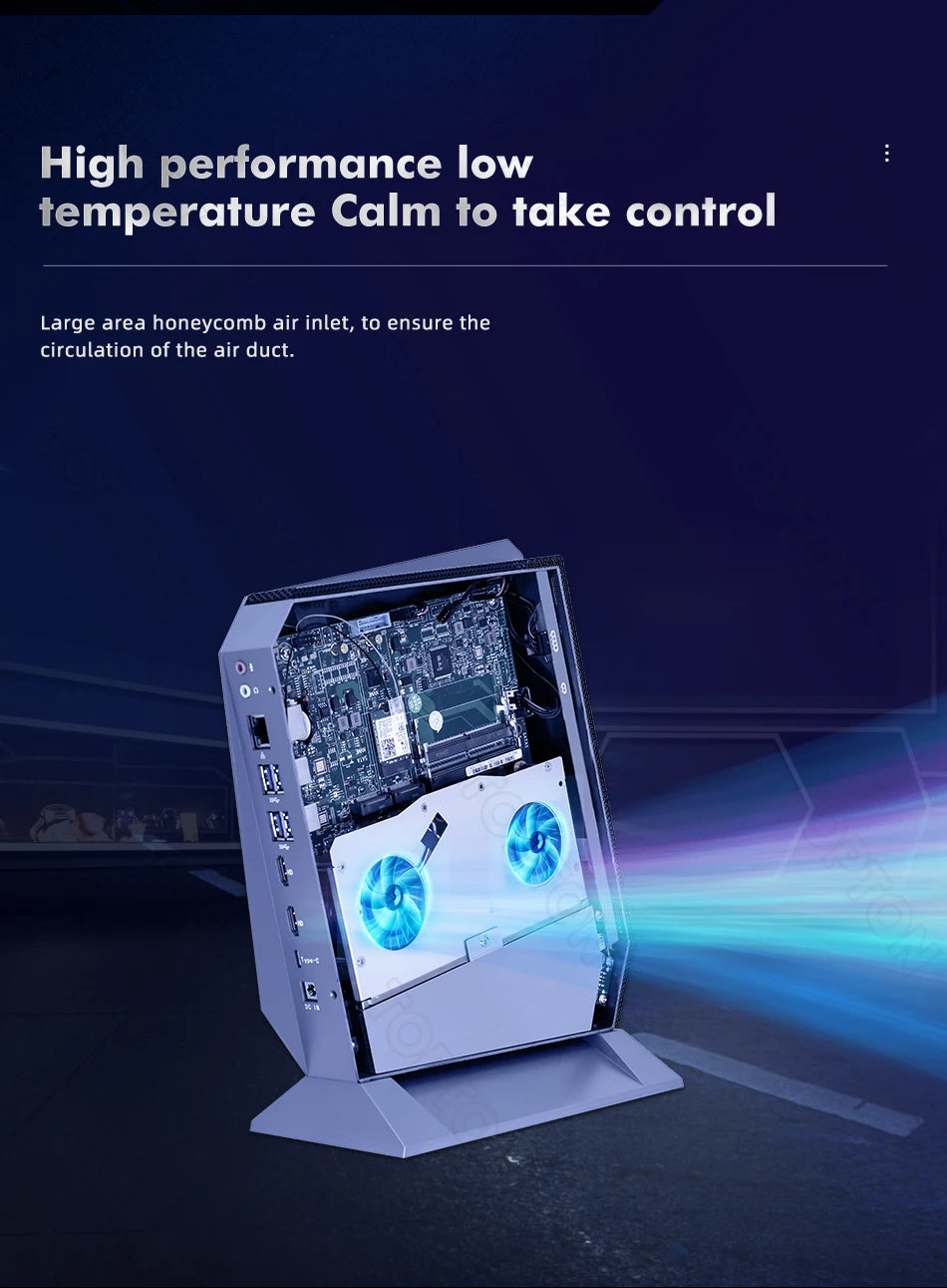 Gaming Pc I9 12900H RTX4060 64GB DDR4 2TB NVME SSD Mini Pc Gamer Pc Game Minipc Mini Desktop Computer