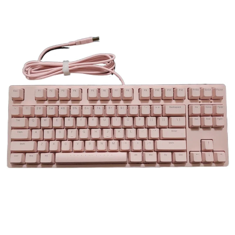 IKBC Wired C87 cherry mx Brown Red Black mechanical keyboard TKL 87 keys NKRO gaming keyboard