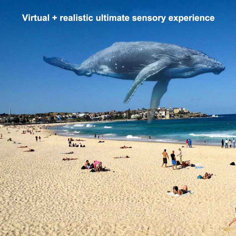 AR Box Holographic Effects Augmented Reality Glasses Smart Helmet 3D Virtual Reality with Control Handle Virtual RealityGlasse