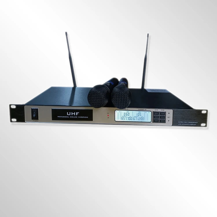 LS380U Handheld Wireless Condenser Microphone One-to-One Anti-Howling Omni-directional U-segment Music Studio Equipment Outdoor