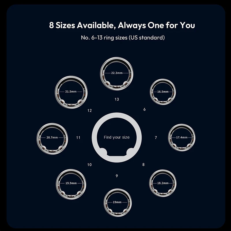 J-style Youhong X1A01 Wholesale Cheap Small Rose Gold Slim Smart Health Ring Counter Smartring Hardware the Silver Smart Ring