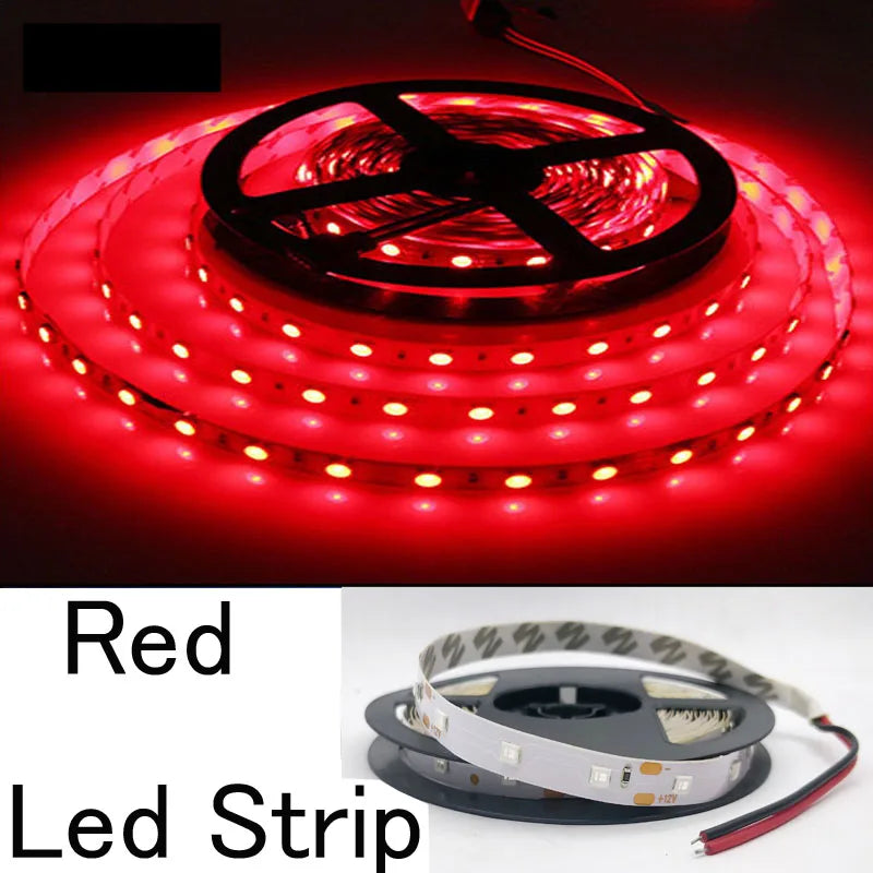 led strip lights 12v waterproof 5 cm 1-5M LED strip Decoration Garland Wire Rope Tube Line flexible Neon Light light Cigar Drive