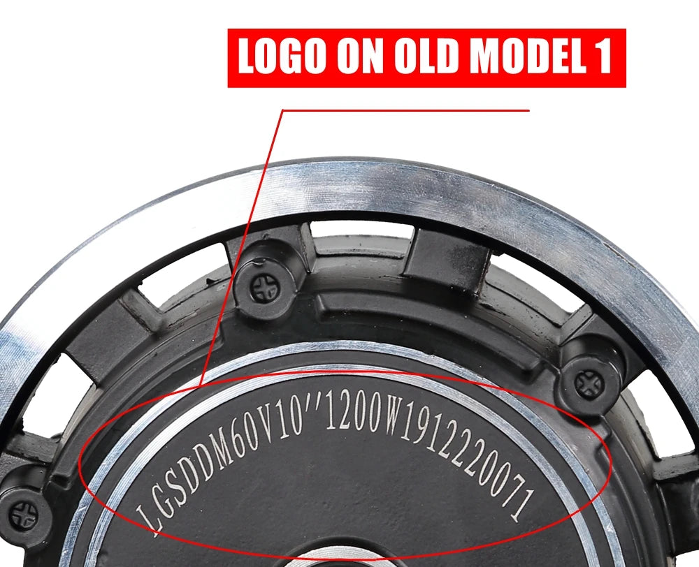 Original LGSDDM 10 Inch Electric Scooter Motor for ZERO 10X Both Front And Rear Wheel SPEEDUAL Newest Engine 52V1000W 60V1200W