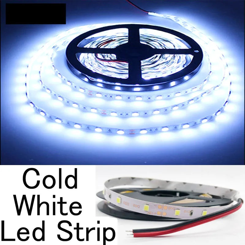 led strip lights 12v waterproof 5 cm 1-5M LED strip Decoration Garland Wire Rope Tube Line flexible Neon Light light Cigar Drive