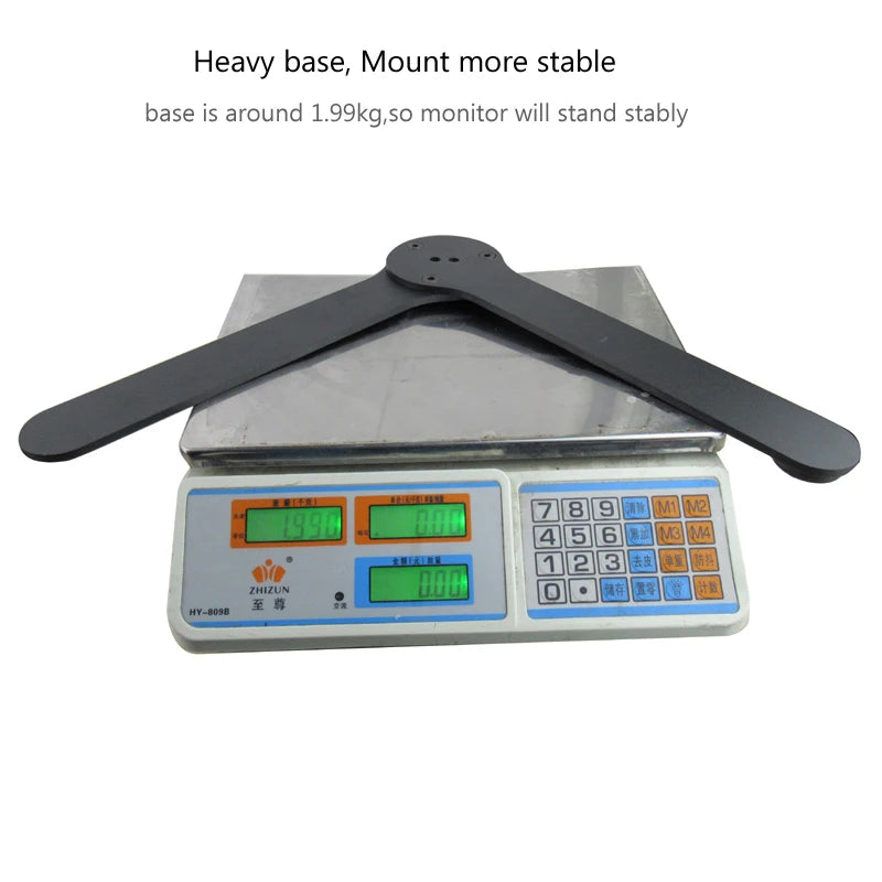 DL-K300 Desktop 20"-40“” BIG base LCD LED single Monitor desktop Holder Arm Full Motion  tv mount Loading 15kgs