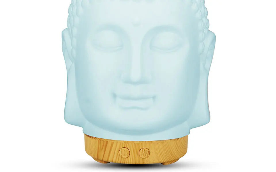 100ml Essential Oil Diffuser Buddha head Humidifier With Night Lamp Aromatherapy Mist Foger Maker Essential Oil Diffuse For Home