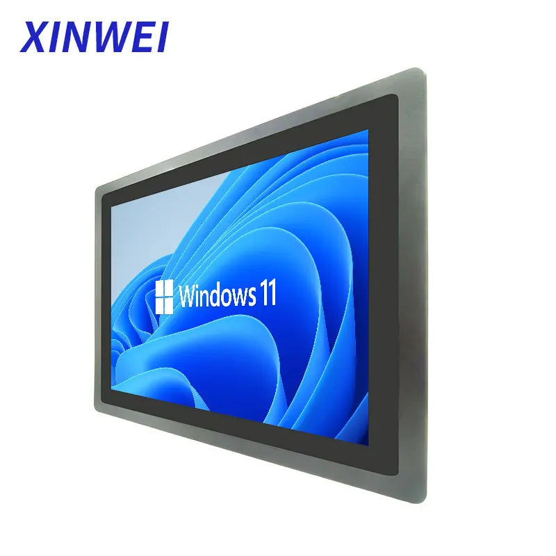 10.1 Inch Vesa Mount Industrial PC with Wide Temp Touch Screen Waterproof IP65 TFT LCD Display All-in-One Panel PC